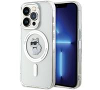 CG Mobile Karl Lagerfeld KLHMP14LHFCCNOT IML Choupette - Carcasa rígida para iPhone 14 Pro de 6,1", Transparente