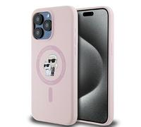 CG Mobile Karl Lagerfeld KLHMP15XSCMKCRHP - Carcasa para iPhone 15 Pro Max de 6,7 pulgadas, color rosa