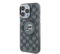 CG Mobile Karl Lagerfeld KLHMP16XHMCKMHK - Carcasa para iPhone 16 Pro MAX de 6,9", diseño de Monograma IML de Karl & Choupette Head
