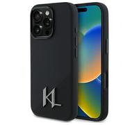 CG MOBILE Karl Lagerfeld KLHMP16XSCMKMPCK - Carcasa para iPhone 16 Pro Max de 6,9 pulgadas, color negro