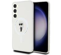 CG MOBILE Karl Lagerfeld KLHMS23MHFCKNOT Carcasa rígida para S23 y S916, Transparente