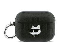 CG Mobile Karl Lagerfeld Monogram Choupette - Funda para AirPods Pro 3, color negro