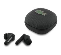 CG Mobile Lacoste Auriculares Bluetooth Iconic Petit Pique TWS (negro)