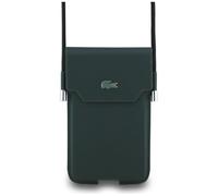 CG MOBILE Lacoste - Bolso cruzado de manga universal Petit Pique Metal Logo XL (Sinople)