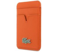 CG MOBILE Lacoste Petit Pique compatible con cartera MagSafe (naranja)