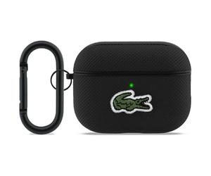 CG Mobile Lacoste Petit Pique - Funda para AirPods Pro 3, diseño de cocodrilo, color negro