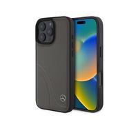 CG MOBILE Mercedes MEHCP16X23RBCSB - Funda para iPhone 16 Pro Max de 6,9", color marrón