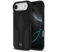 CG MOBILE Mercedes The Move - Funda de piel para iPhone 17 Air (compatible con MagSafe), color negro