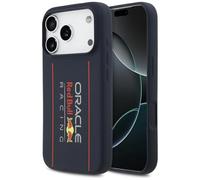 CG MOBILE Red Bull Logo de Silicona Extragrande Vertical Compatible con Funda MagSafe para iPhone 17 Pro (Azul Marino)