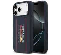 CG MOBILE Red Bull Logo de Silicona Extragrande Vertical Compatible con MagSafe Funda para iPhone 17 Pro Max (Azul Marino)
