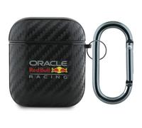 CG Mobile Red Bull PU Carbon Logo Case para AirPods 1/2 (Negro)