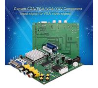 CGA a VGA Converter BUTARDARCA CGA/EGA/YUV/RGB a VGA G HD Video Converter Una Placa para CRT LCD P Monitor G Sumergir el To To Board. Board CGA Nuestro Traducción