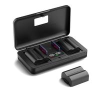 CGA-S006/S006A/S006E DMW-BMA7 (1500mA) Juego de cargador multifuncional para cámara (incluye dos baterías) compatible con Panasonic Lumix DMC-FZ7 FZ8 FZ28 FZ30 FZ35 FZ38 FZ50 BP-DC5J /U