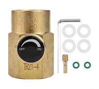 CGA320 a TR21.4 para adaptador de máquina de soda, conector de repuesto con herramienta de instalación y juntas tóricas para sistemas de carbonatación