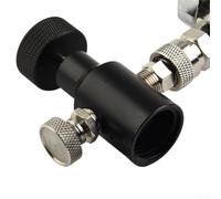CGA320 - Adaptador de recambio de cilindro de gas para SodaStream - Conector inflable sin cámara hembra de latón × 1.5 a macho de 8 mm, clasificación de 2000 PSI, compatible con & Art