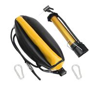 CGACCSD Bolsa de Punzonado de Doble Extremo, Bolsa de Velocidad de Doble Extremo,Bolsa de Punzonado Ajustable Flex de Cuero PU | Incluye Carabiners, Agujas, Bomba de Aire Equipos