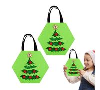 CGACCSD Bolsas sorpresa navideñas, 2 unidades, bolsas festivas para aperitivos, para fiestas infantiles y reuniones, vacaciones de Navidad, escuela, hogar, oficina, caramelos, chocolate