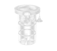 CGACCSD Caja de cultivo para tanque de peces, separador de peces para acuario, acuario flotante, caja de cultivador - Separador reutilizable ajustable por un lado para el desove de la guardería para