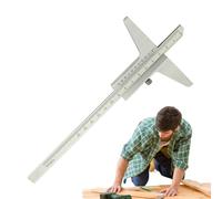 CGACCSD Calibrador - Aleación de aluminio para la medición de joyas de auto-construcción,Y bricolaje Medidor de calibrador,Para el hogar formas coche joyería