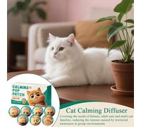 CGACCSD Difusor Relajante para Gatos | Difusor Antiestrés para Viajes con Mascotas - Ambientador Terapia Conducta Animal - Uso en Viajes Coche y Hogar