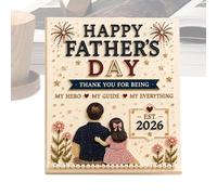 CGACCSD Juegos de manualidades con cuentas para papá | Decoración de cuentas de puntos hecha a mano - Feliz Día del Padre DIY Juego de pintura de perlas | Para hombres y abuelos casa interior pared