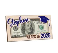 CGACCSD Soporte para dinero para graduación, monedero para graduación, decoración de graduación, felicitaciones para graduados universitarios, para hija, hijo