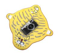 CGACCSD Tela Autoadhesiva Enrollable,Organizador de Viaje Elegante - Lavable Reutilizable Estampado Tigre para Comida, Tabletas, Hogar y Viaje