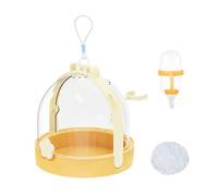 CGACCSD Transportador para Hamster | Jaula de viaje para hurones y animales pequeños - Bolsa de transporte portátil con botella de agua,viaje camping vacaciones viajes