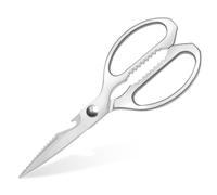 CGBE Tijeras Cocina, Tijeras de Cocina Profesionales Afiladas de Acero Inoxidable 3CR13, Tijeras Multiusos para Carne, Pollo, Pescado, Verduras y Barbacoa