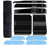 CGBOOM 42 Hojas de Sierra de Sable para Madera, Metal y Plástico con Bolsa de Transporte