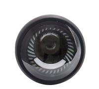CGBWMB Faros Motocicleta Faro Delantero Universal Para Motocicleta De 6,5 Pulgadas DRL Angel Eyes H4 LED Espiral Blanco Soporte De Montaje Lateral Piezas(Headlight)