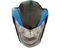 CGBWMB Faros Motocicleta Para KA150 KA125 Conjunto De Faro Delantero De Motocicleta Accesorios De Motocicleta Conjunto De Faro 1 Pieza(Blue)