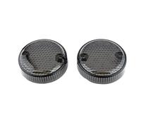 CGBWMB Faros Motocicleta Para Magna Para Shadow 700 800 Para VLX 600 Para Spirit 1100 Lente Señal Giro Delantera Y Trasera Cubierta De Luz De Señal De Giro(Smoke)