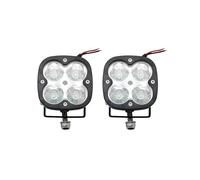 CGBWMB Faros Principales Luz De Trabajo LED Universal Para Camioneta, 12 V, 24 V, 3 Pulgadas, 40 W, Cuadrada, Para Conducción Todoterreno, Antiniebla Faro Coche(2 spot)