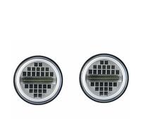 CGBWMB Faros Principales Para Nissan Para Patrol Y60 Para Safari Faros Delanteros LED Angel Eye 7 Pulgadas Con Luces Circulación Diurna Y Luces Altas Y Bajos Faro Coche(D black 60w)
