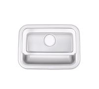 CGBWMB Interior Coche para Toyota para Land para Cruiser para Prado FJ150 150 2010-2019 Pegatina para Panel De Control Central Accesorios Coche(A)