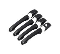 CGBWMB Maneta Exterior Coche Para Chrysler 300 300C MK1 2005 2006 2007 2008 2009 2010 ABS Cubiertas De Manija Puerta Coche Pegatina Protectora Decorativa(Bright Black)