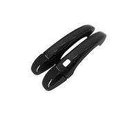 CGBWMB Maneta Exterior Coche Para Clio Para Lutecia V MK5 BF 2019-2022 Manija De Puerta Negra A Prueba Arañazos Pegatina Antisuciedad Exterior(1 Smart Button)