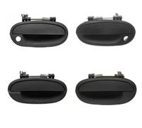 CGBWMB Maneta Exterior Coche Para Daewoo Para Kalos 2003-2006 Manijas De Puerta Exteriores Negras Juego 4 Mate Con Puertas Izquierda Y Derecha 96541632(SET)
