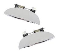 CGBWMB Maneta Exterior Coche Para Hyundai Para Atos 1997-2002 Manija De Puerta Exterior Cromada Izquierda Derecha 8265001000 8266001000(1 Pair Rear)