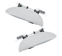 CGBWMB Maneta Exterior Coche Para Hyundai Para Atos 1997-2002 Manija De Puerta Exterior Cromada Izquierda Derecha 8265001000 8266001000(1 Pair Front)