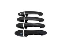 CGBWMB Maneta Exterior Coche Para Mazda Para Tribute 2008 2009 2010 2011 Cubiertas De Manija Puerta Coche Juego Molduras Accesorios Adhesivos(Gloss Black)