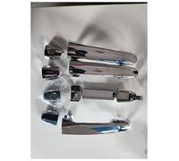 CGBWMB Maneta Exterior Coche Para Toyota Para Camry Para Auris Para Avensis Para Aygo Para Corolla Para Matrix Para RAV4 Manija De Puerta Exterior TY0641C(Chrome set)