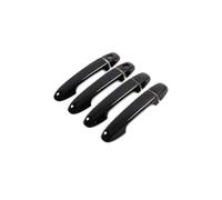 CGBWMB Maneta Exterior Coche Para Toyota Para Scion Para Corolla IM Cubierta Cromada Manija Puerta Embellecedora De Coche Pegatina(Gloss Black 2 Keyholes 4 doors)