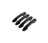 CGBWMB Maneta Exterior Coche Para Toyota Para Scion Para Corolla IM Cubierta Cromada Manija Puerta Embellecedora De Coche Pegatina(Gloss Black 1 Keyhole 4 doors)