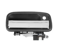 CGBWMB Maneta Exterior Coche Para Toyota Para Tacoma 1995-2004 Manija De Puerta Exterior Delantera Derecha Coche Cuerpo Negro Con Palanca Plateada 69210-35020
