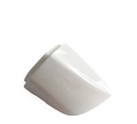 CGBWMB Maneta Exterior Coche Para VW Para Golf Para Sharan Manija De Puerta Delantera Izquierda Tapa Cilindro Cerradura Cubierta Final Llave Embellecedora(Candy White)