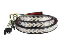 CGBWMB para Ford para F150 para F250 48/60 Pulgadas Flecha Camión Puerta Trasera Luz Freno Luz Trasera Señal Giro Secuencial Luz Advertencia Estroboscópica Luz Trasera Coche(60inch(150CM))