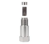 CGBWMB Sensor oxígeno Adaptador Espaciador de Sensor de O2 de catalizador de luz de verificación de Motor Universal de Acero Inoxidable SS304 M18X1.5 Sensor Lambda
