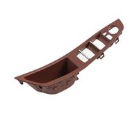 CGBWMB Tirador Puerta Coche para para 5 Series F10 F11 Volante A La Izquierda LHD Interior Coche Manija La Puerta Panel Cubierta Embellecedora Tirar(Wine Red)